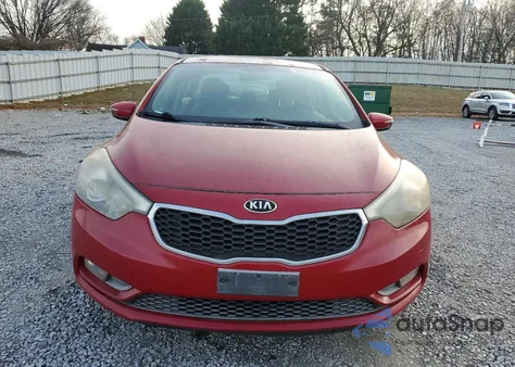 2014 Kia Forte Ex from USA, damaged, VIN KNAFX4A87E5220504